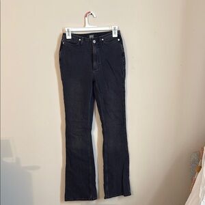Urban Outfitters Black Flare Wide Leg Jeans